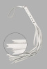 Флогер S&M Fancy Leather Floger, White || 