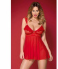 Сорочка Obsessive 863-BAB-3 babydoll & thong S/M || 