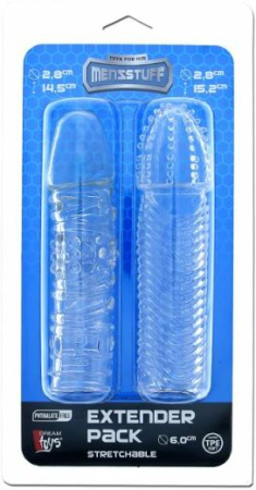 Набор насадок MENZSTUFF EXTENDER PACK STRETCHABLE || 