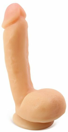 T330718 Фаллоимитатор с двойной плотностью AU NATUREL ANTHONY BEIGE || 