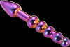 DT21834 Стеклянный анальный стимулятор Dream Toys GLAMOUR GLASS RIDGED ANAL DILDO || 