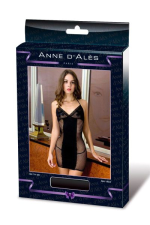 Платье-сетка Anne De Ales Dernier Tango Black S/M || 