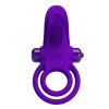 Эрекционное виброкольцо Vibrant Penis Ring, Violet || 