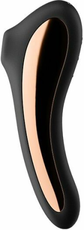 Вакуумный стимулятор с вибрацией Satisfyer Dual Kiss Black || 