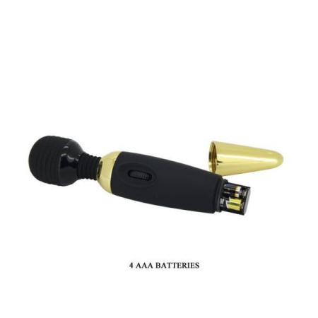 Вибромассажер Power Wand, Black&Gold || 