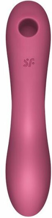 Вакуумный стимулятор с вибрацией Satisfyer Curvy Trinity 3 Red || 
