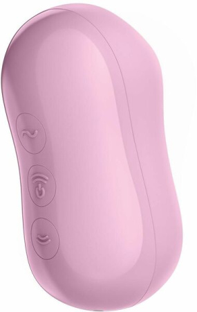Вакуумный стимулятор с вибрцией Satisfyer Cotton Candy Lilac || 
