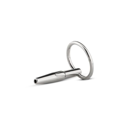 Полый уретральный стимулятор Sinner Gear Unbendable - Hollow Penis Plug, длина 4см, диаметр 8мм || 