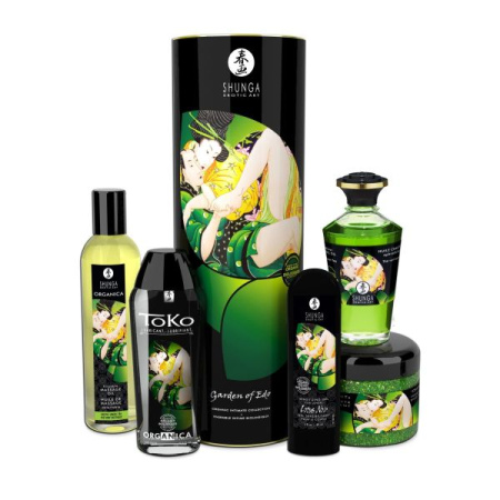 Подарочный набор Shunga GARDEN OF EDO ORGANIC (небольшие дефекты на упаковке) || 
