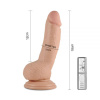 Вибромассажер 7" Real Extreme Dildo, Flesh