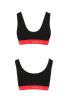 Спортивный топ на широких бретелях Passion PS003 TOP black, size XL || 