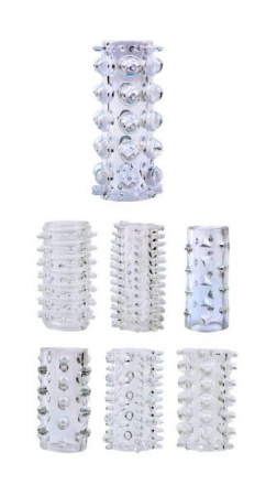 Набор насадок Penis Sleeve Kits-Clear