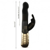 Вибратор-кролик Dorcel Baby Rabbit Gold 2.0 с жемчужным массажем и вращающейся головкой || 