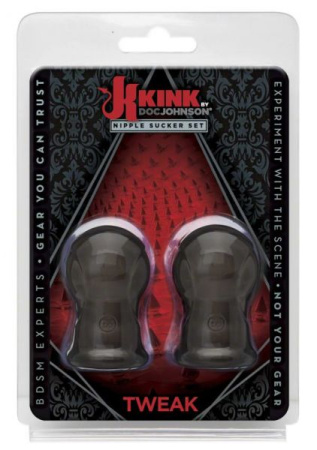 Присоски для сосков Doc Johnson Kink - Tweak - Nipple Sucker Set || 