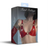 Лиф классический Feral Feelings - Bikini Top Red Trasparent || Ліф класичний Feral Feelings - Bikini Top Red Trasparent