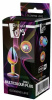 DT21783 Радужная анальная пробка GLEAMING LOVE MULTICOLOUR PLUG LARGE || 