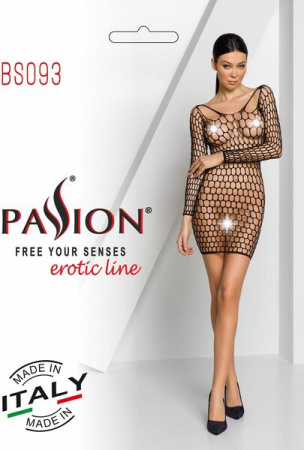 Бодистокинг Passion BS093 black || 