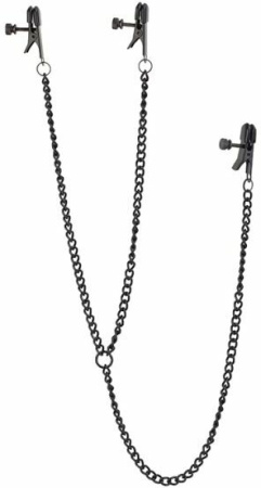 Зажимы для сосков и клитора BLAZE DELUXE NIPPLE & CLIT CLAMPS