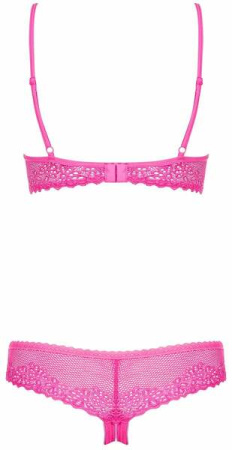 Комплект Obsessive ALABASTRA 2-PCS SET Pink S/M || 