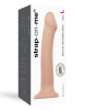 Насадка для страпона Strap-On-Me Dual Density Dildo Flesh L, диаметр 3,7см, двухслойная, гибкая || 