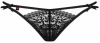 Стринги женск INTENSA DOUBLE THONG Obsessive черный SM || 