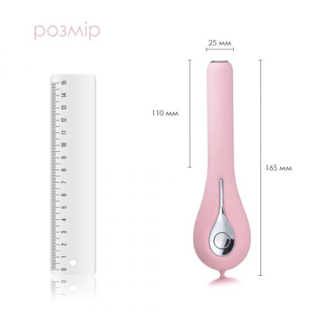 Интеллектуальный вибратор с камерой Svakom Siime Eye Pale Pink || 