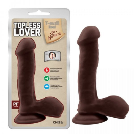 Фаллоимитатор Topless Lover, Brown || 