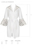 LOVELIA PEIGNOIR white S/M - Passion || 