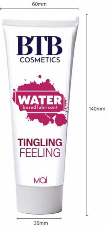 Смазка на водной основе с эффектом вибрации MAI TINGLING FEELING(100 мл) || 
