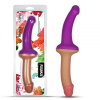 Страпон двойной 12.5" Double Dildo, Flesh+Purple || 