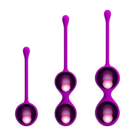 Набор вагинальных шариков Kegel Ball, Rose || 