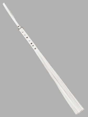 Флогер S&M Fancy Leather Floger, White || 