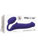 Безремневой страпон Strap-On-Me Violet L, полностью регулируемый, диаметр 3,7см || 