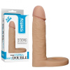 Анальная насадка 5.8" The Ultra Soft Double, Flesh || 