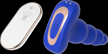 DT21838 Анальный стимулятор с дистанционным управлением Dream Toys CHEEKY LOVE REMOTE ANAL BEAD || 