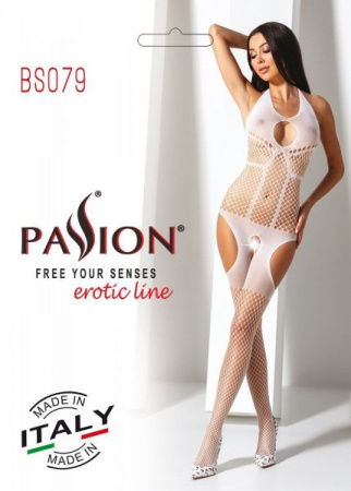 Бодистокинг Passion BS079 white || 