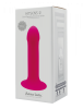 Дилдо с присоской Adrien Lastic Hitsens 2 Pink, отлично для страпона, макс диаметр 4см, длина 16,7см || 