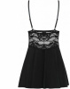 Бебидолл Obsessive 810-BAB-1 babydoll & thong black S/M || 