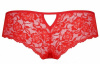 Трусики-бразилиана из цветочного кружева Raja Thong red L/XL - Passion || 