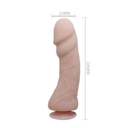 Вибратор на присоске BIG Penis, Flesh || 
