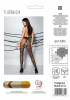 Колготки с открытым доступом Passion TIOPEN 014 black 1/2 (20 den), имитация чулок || 