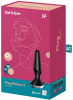 Анальная смарт-вибропробка Satisfyer Plug-ilicious 2 Black || 