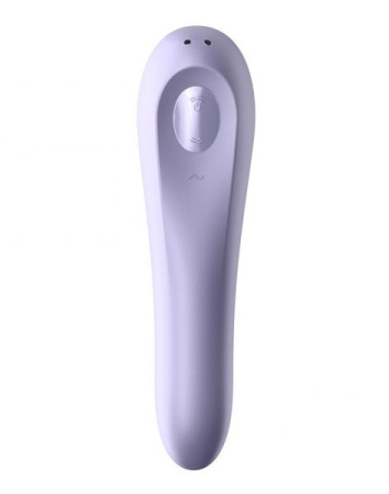Смарт вибратор и вакуумный стимулятор 2-в-1 Satisfyer Dual Pleasure Mauve || 