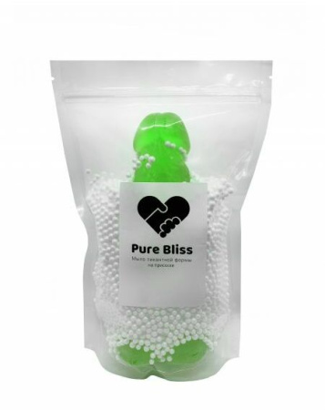 Мыло пикантной формы Pure Bliss - green size XL || 