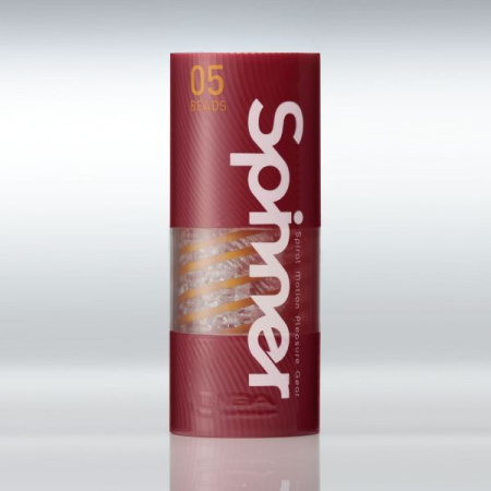 Мастурбатор Tenga Spinner 05 Beads с упругой стимулирующей спиралью внутри || 