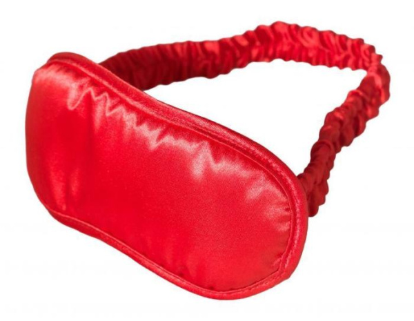 Маска на глаза Satin Love Mask, Red