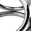 Тройное эрекционное кольцо Sinner Gear Unbendable - Triad Chamber Metal Cock and Ball Ring - Large || 
