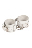 Наручники Leather Dominant Hand Cuffs, White || 