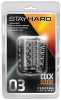 Насадка STAY HARD - COCK SLEEVE 03, CLEAR || 
