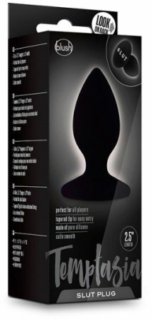 Анальная пробка TEMPTASIA SLUT PLUG BLACK || 